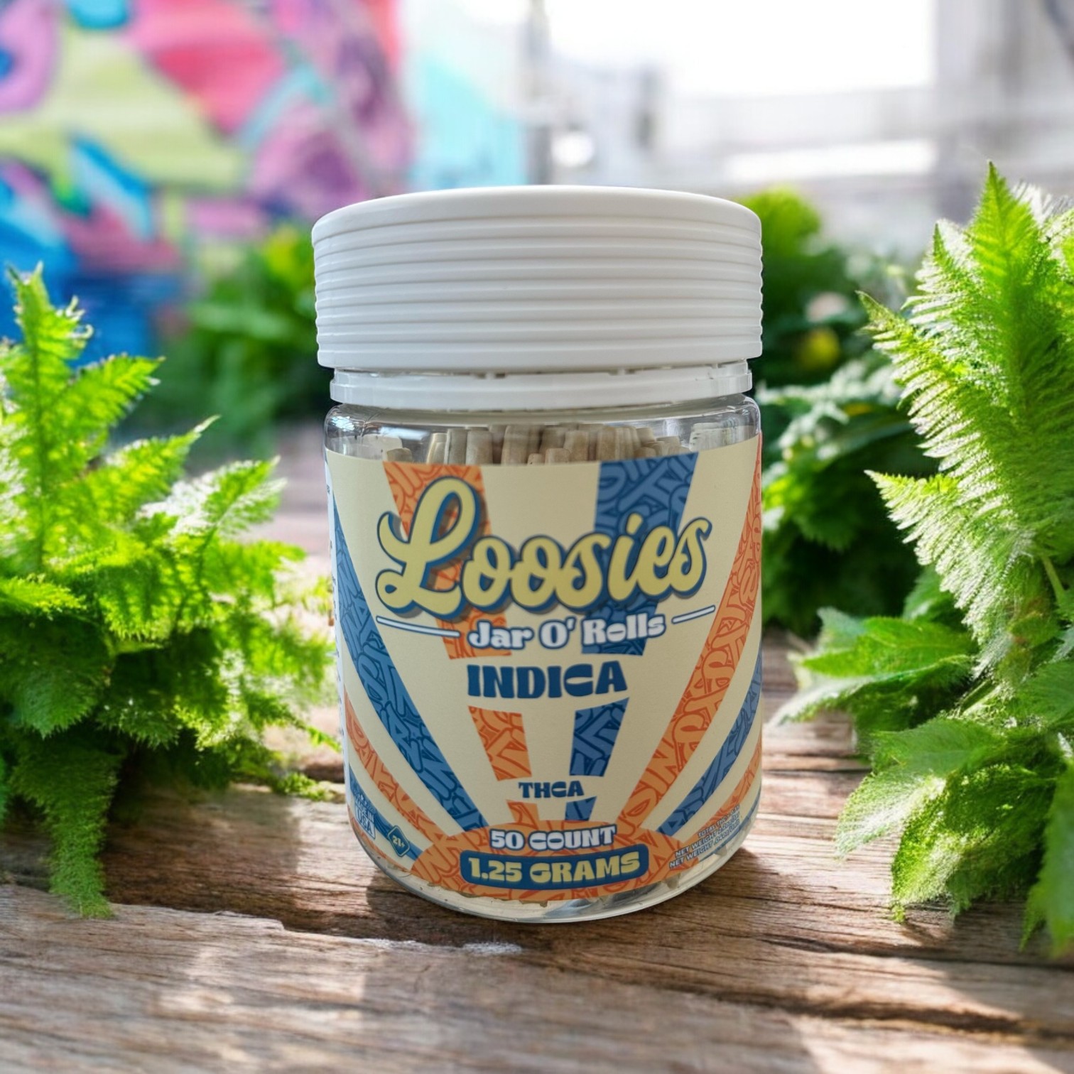 Loosies Jar O Rolls 50ct Premium Quality Experience