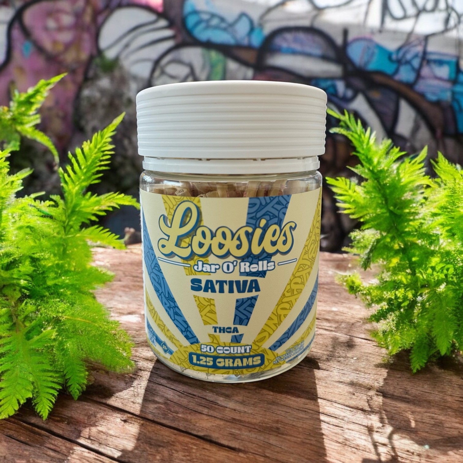 Loosies Jar O Rolls 50ct Premium Quality Experience